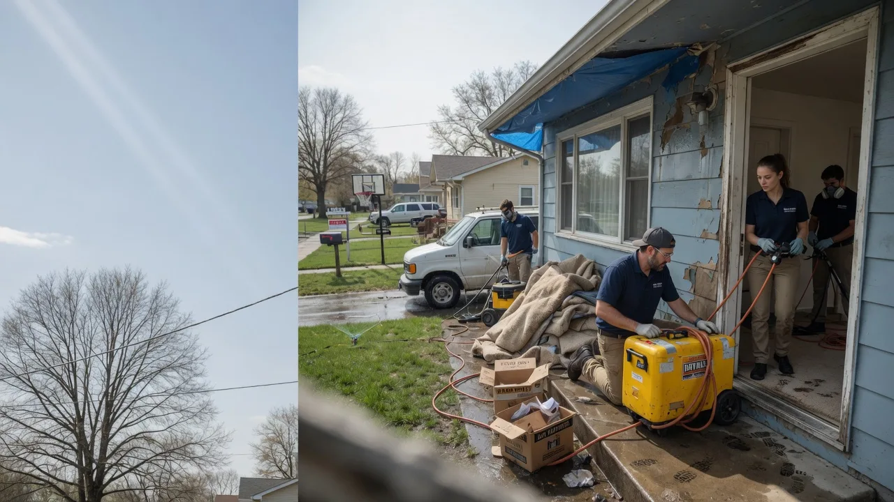Basement Flood Cleanup in Candia, NH near me